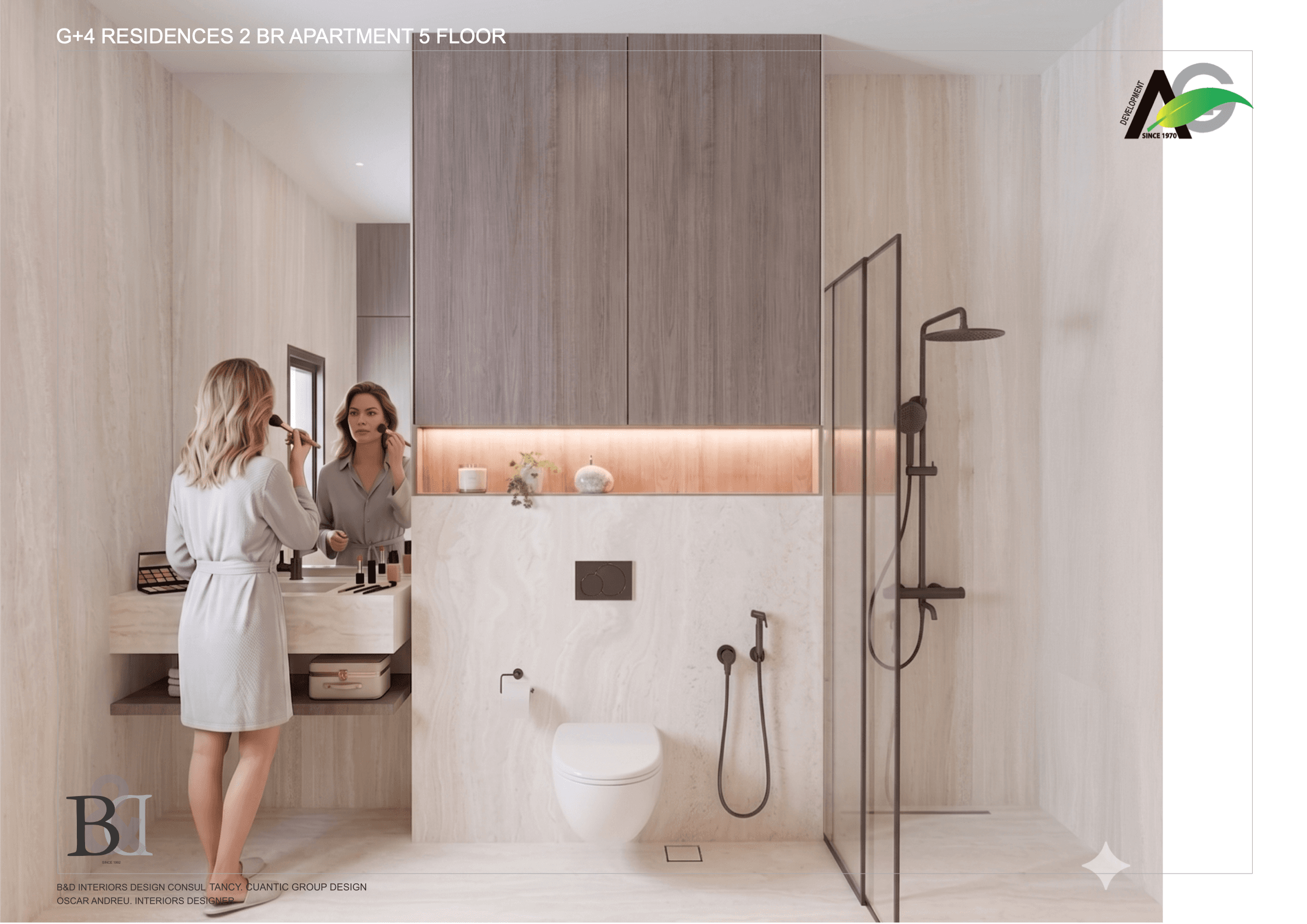 Bespoke Master Bathroom & Rain Shower