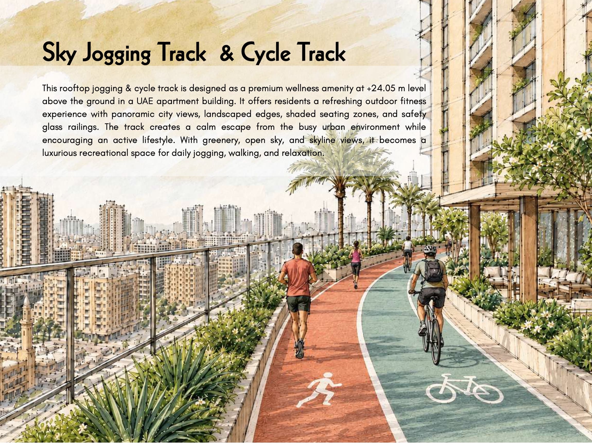 Sky Jogging Track at Platinum Heights